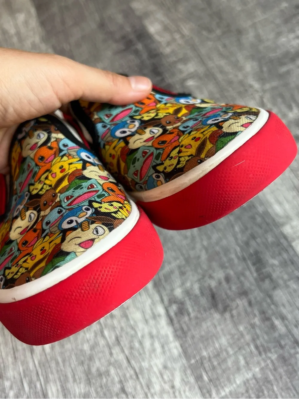 Ground Up Big Kids Pokemon Slip On Shoes 2 Boys Girls Unisex